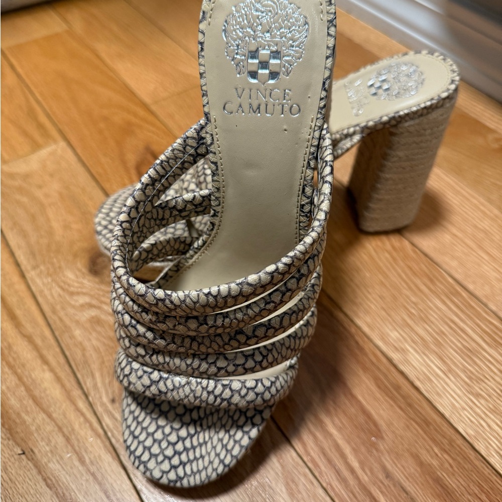 Vince Camuto Women's Tan Strappy Heels
New Never used